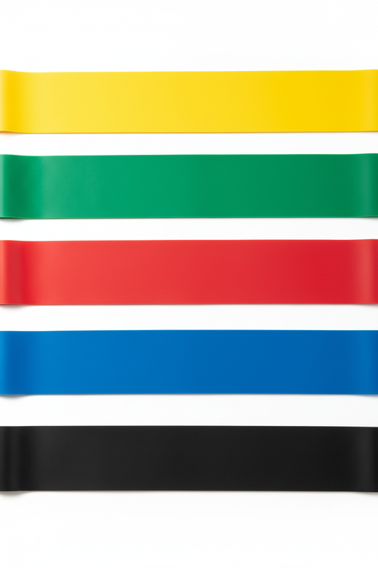 VANTA Resistance Bands Set - 5 colourful bands